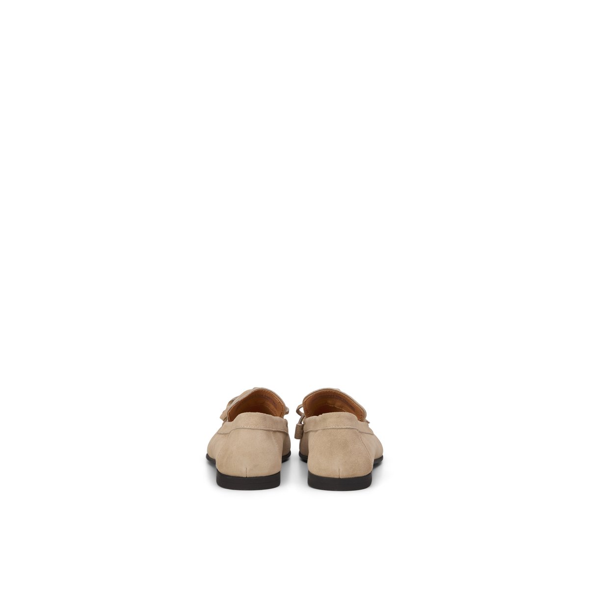 Loafer Modèle Safina avec nœud et glands marron clair, MARC O'POLO