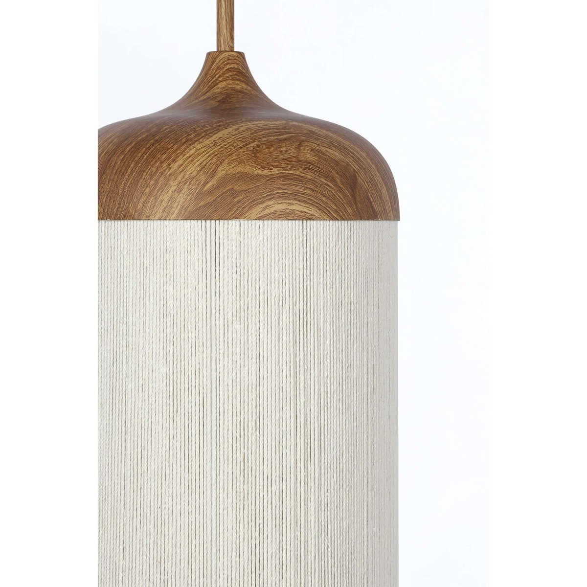 Lampe Suspendue Métal DANIA crème, LIGHT & LIVING 