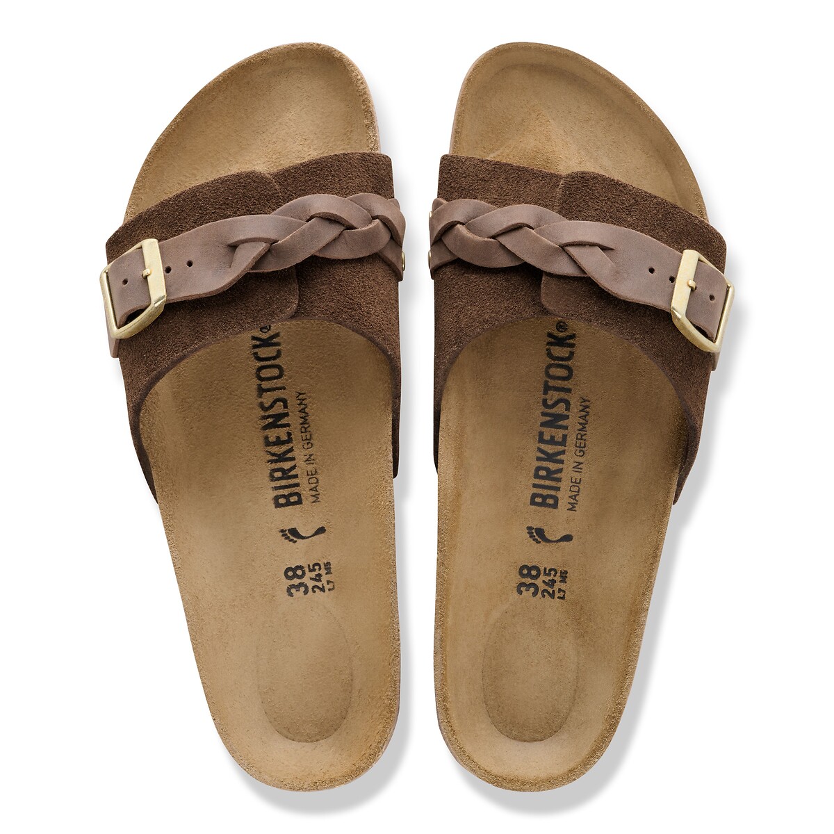 Oita Braided Single-Strap Mules brown, BIRKENSTOCK