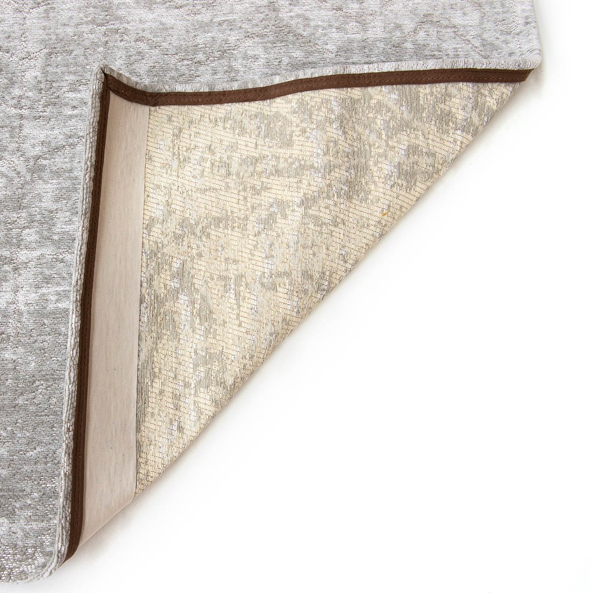 Tapis intérieur/extérieur tissé plat TUNDRA gris, NOVATREND