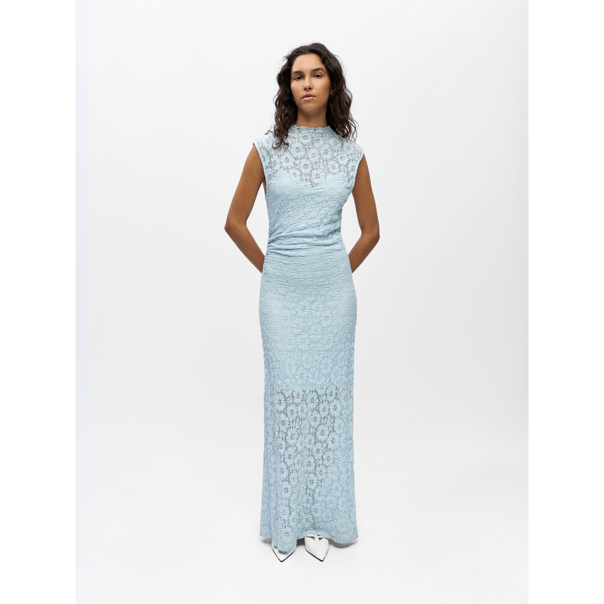 Robe Longue bleu - winter sky, OBJECT