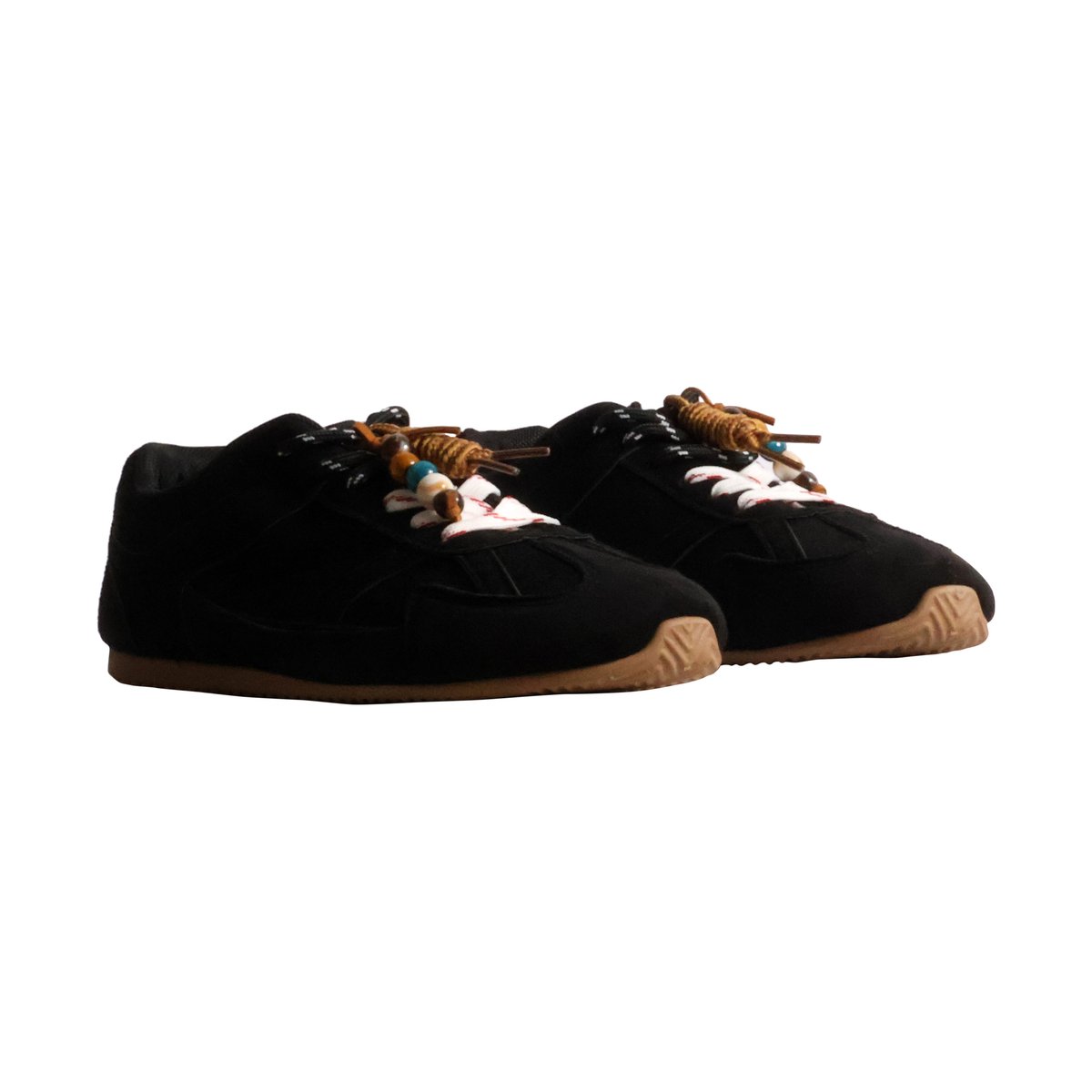 Basket à Lacets noir, ENZA NUCCI