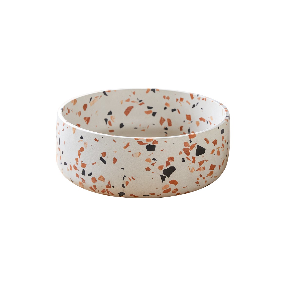 Vasque en Terrazzo premium, MILOS marron, TIKAMOON