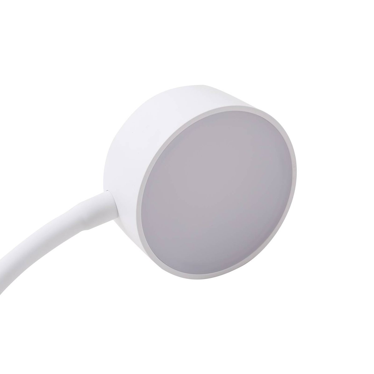 Lampe à pince en métal moderneLED, Maori blanc, LINDBY