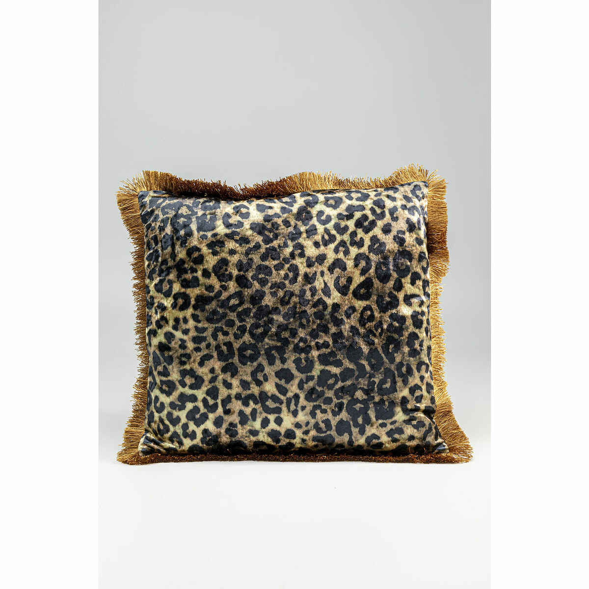 Coussin Leo Fringe 45x45cm multicolore, KARE DESIGN