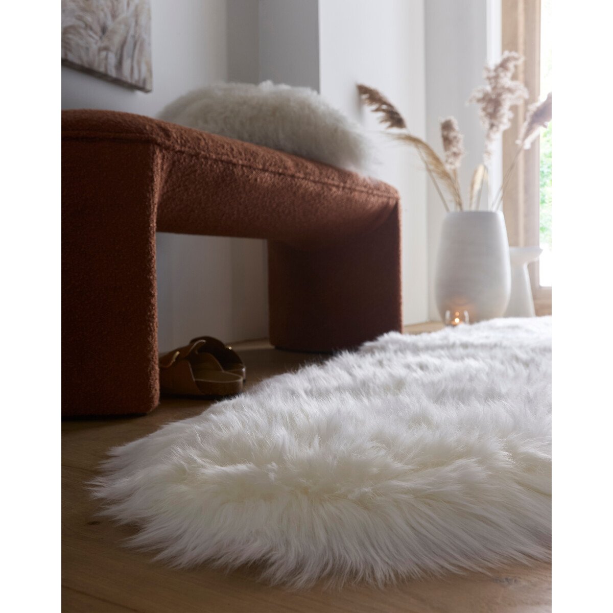 Genuine Sheepskin Double Rug natural, SO'HOME