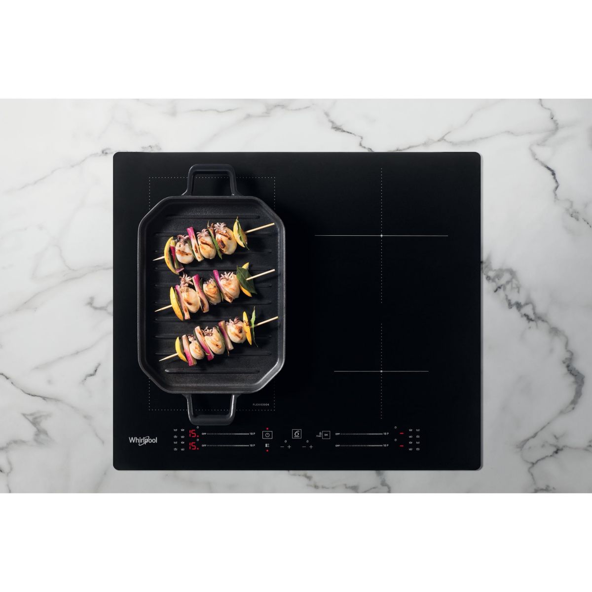 Plaque induction WLS7960NE couleur unique, WHIRLPOOL