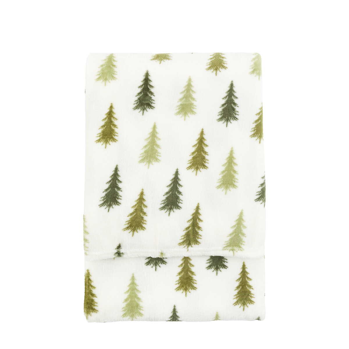 Tree Grove Tree Printed Fleece Throw brown , ÉDITÉ