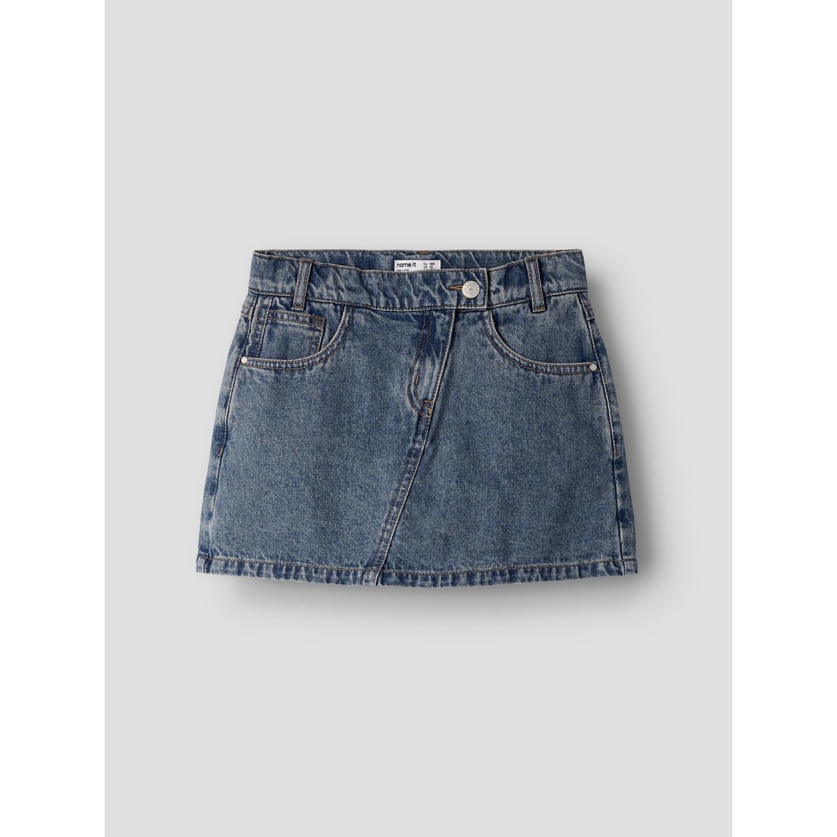 Jupe bleu - medium blue denim1, NAME IT