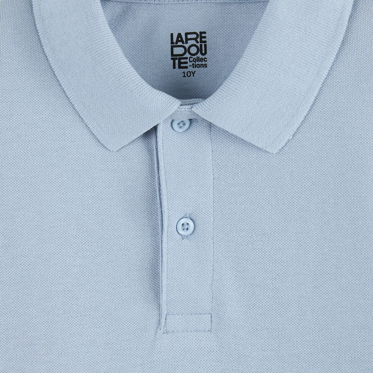 Lot de 2 polos manches longues bleu marine + bleu, LA REDOUTE COLLECTIONS