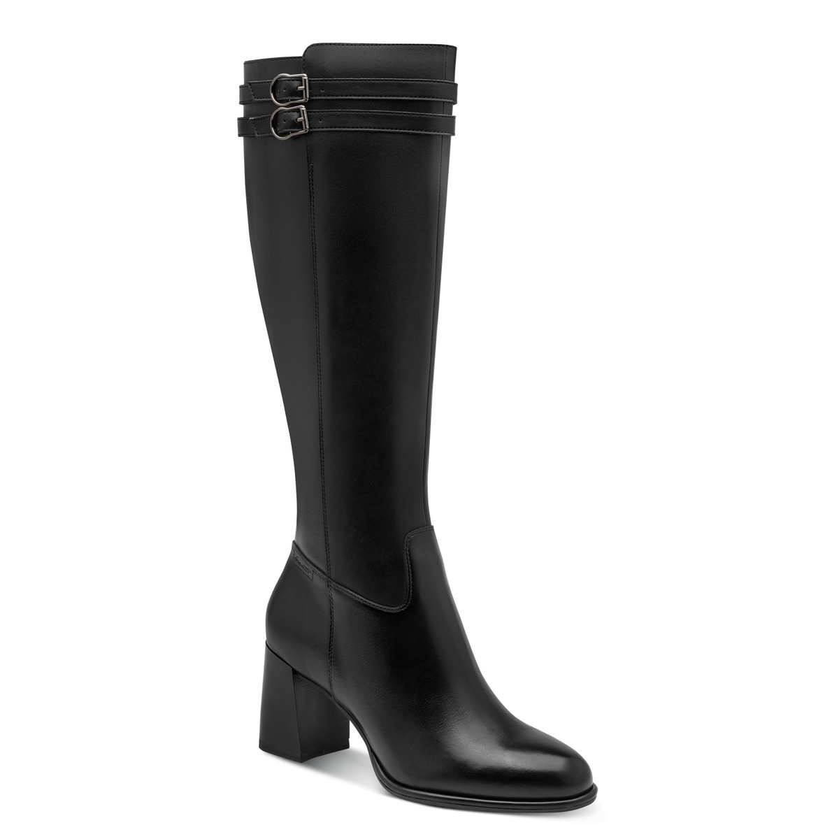 Bottes talon bloc noir, TAMARIS