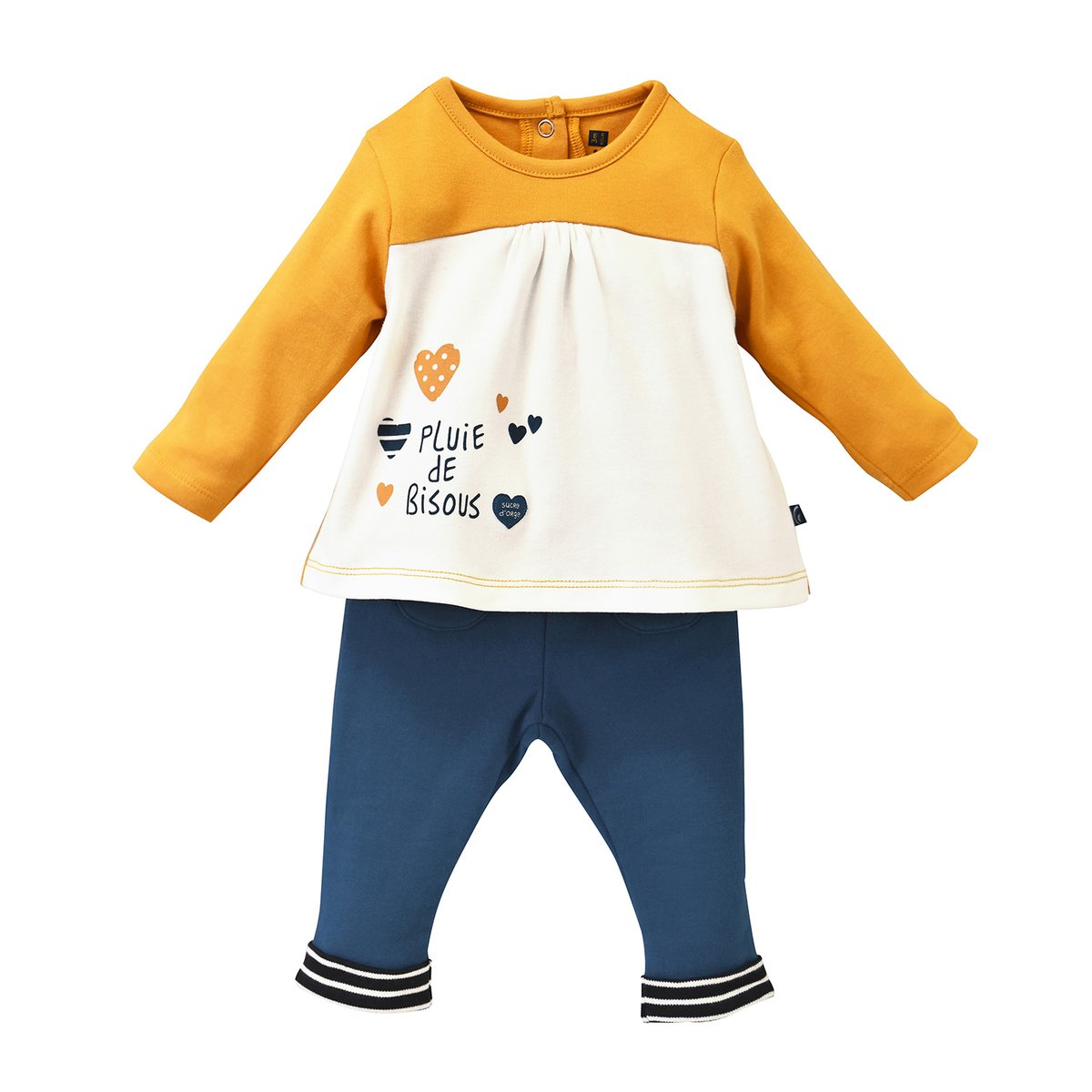 Tee shirt + jegging deepti beige, SUCRE D'ORGE