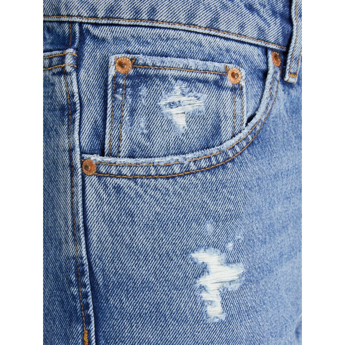 Jean À Coupe Ample medium blue denim, JJXX