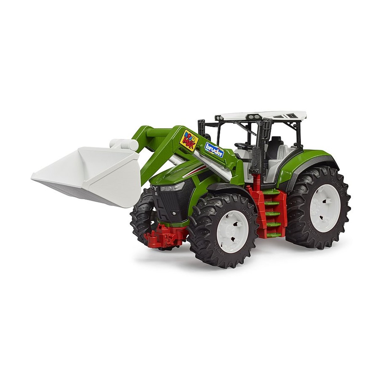 Roadmax tracteur avec chargeur avant multicolore, BRUDER
