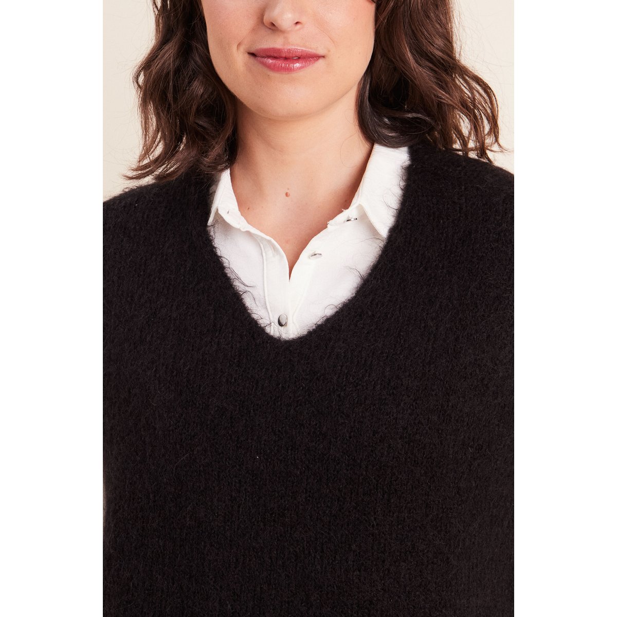 Pull sans manches noir, BREAL