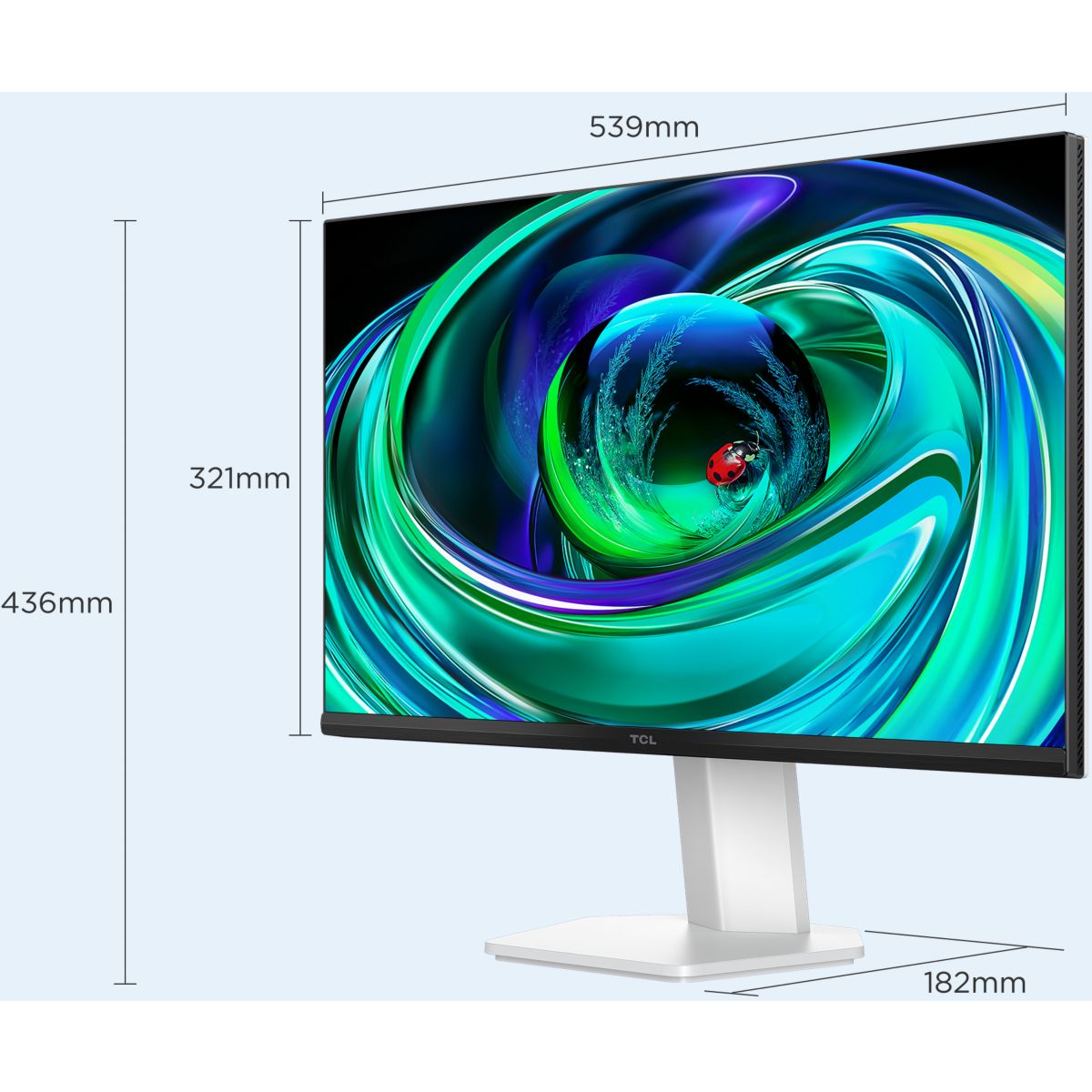 Ecran PC Gamer 24G54 24" Full HD 100Hz VA MiniLED HDR 400 HDMI 2.1 couleur unique, TCL