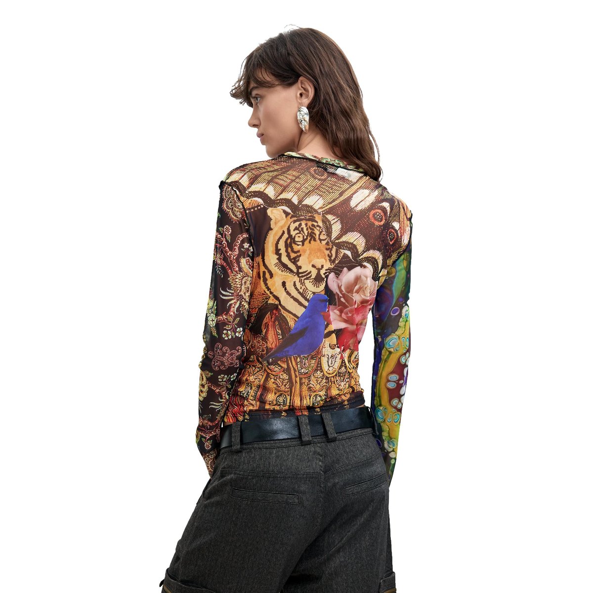 T-shirt imprimé M. C. Lacroix multicolore, DESIGUAL