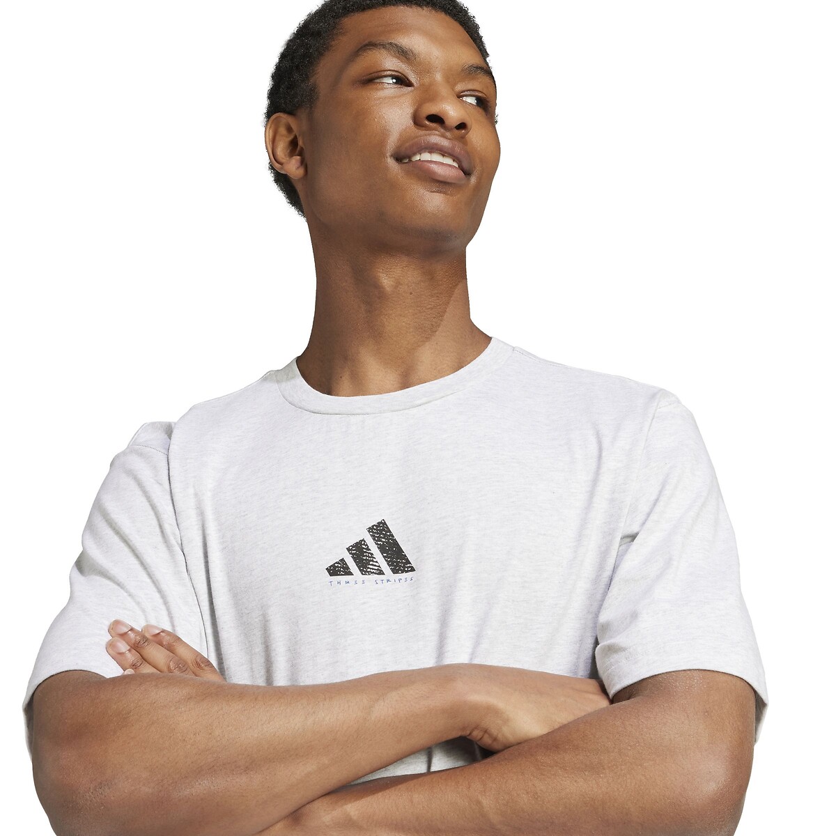 T-shirt manches courtes Codes Photoreal gris clair, ADIDAS SPORTSWEAR