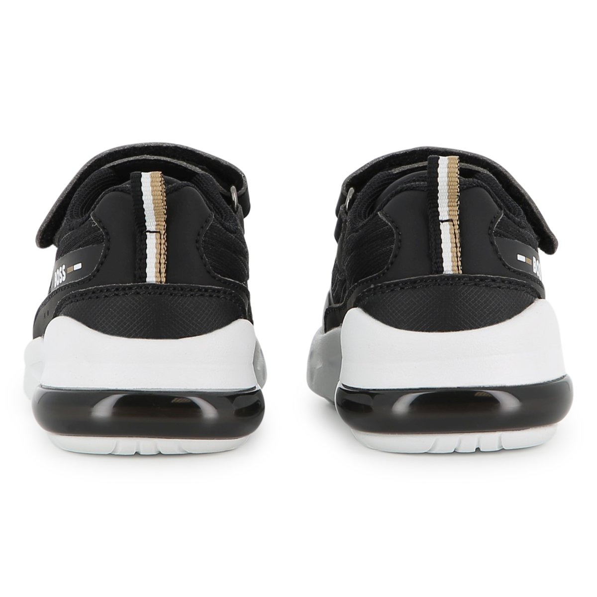 Baskets basses à lacets black, BOSS KIDSWEAR