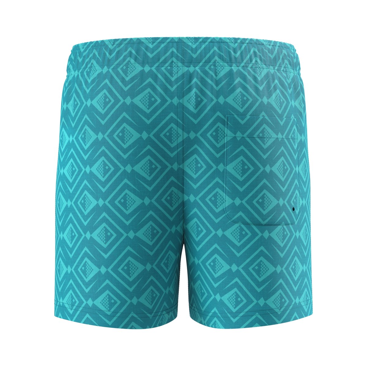 Short de bain à taille élastiquée motif/style géométrique VOLLEY turquoise, SPEEDO