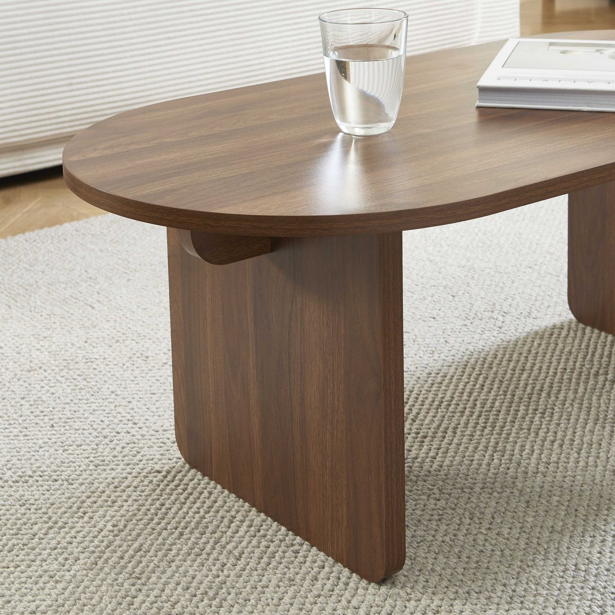 Table basse AFFY noyer, BAÏTA