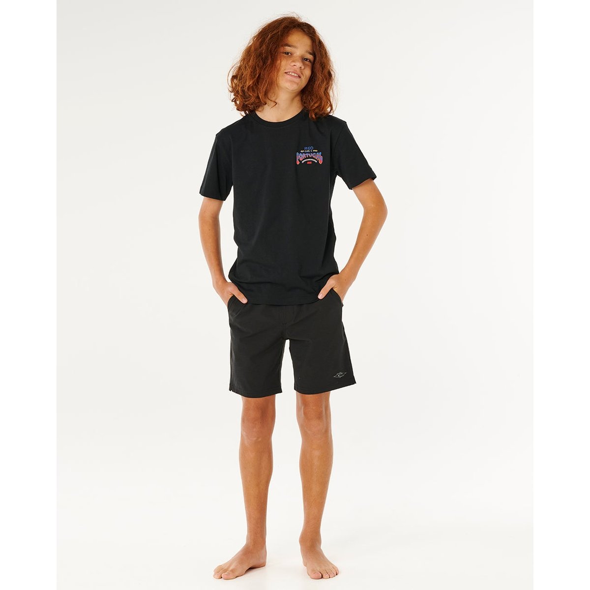 T-shirt enfant PRO PENICHE 26 black, RIP CURL