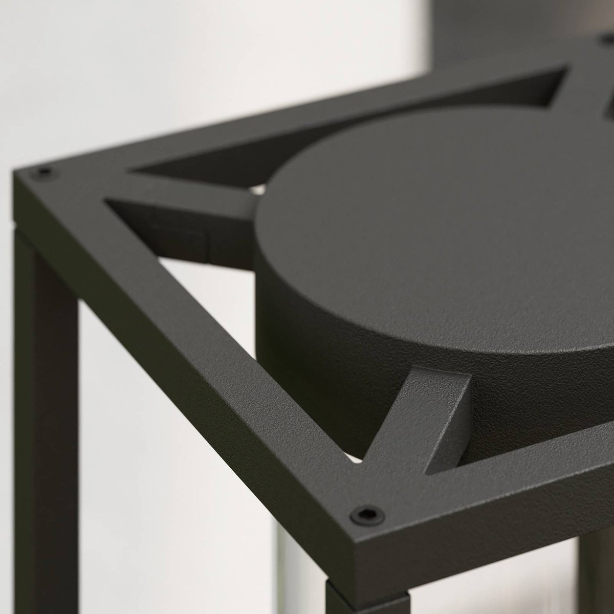 Luminaire extérieur en aluminium moderne anthracite, LUCANDE