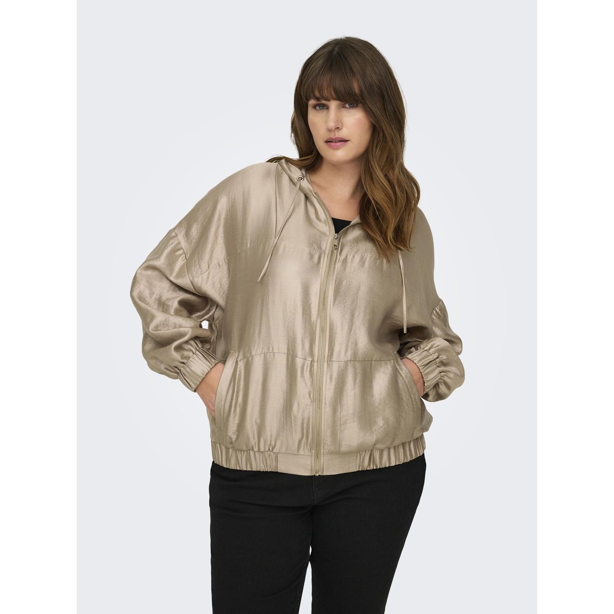 Veste Bomber cornstalk, ONLY CARMAKOMA