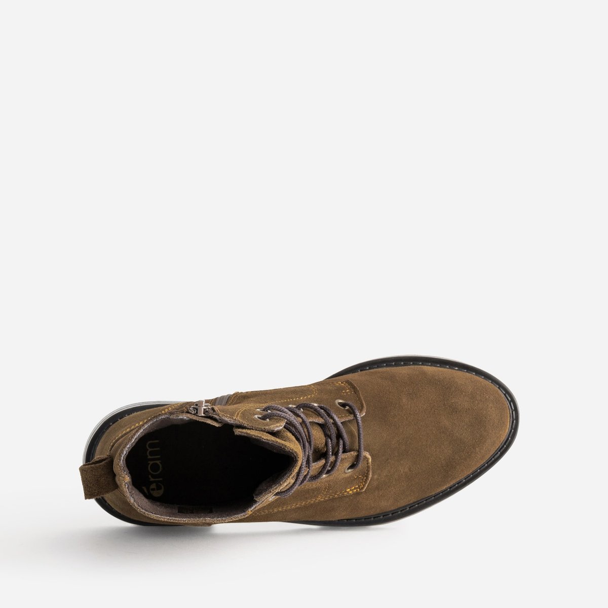 Boots en cuir LEILA tabac, ERAM
