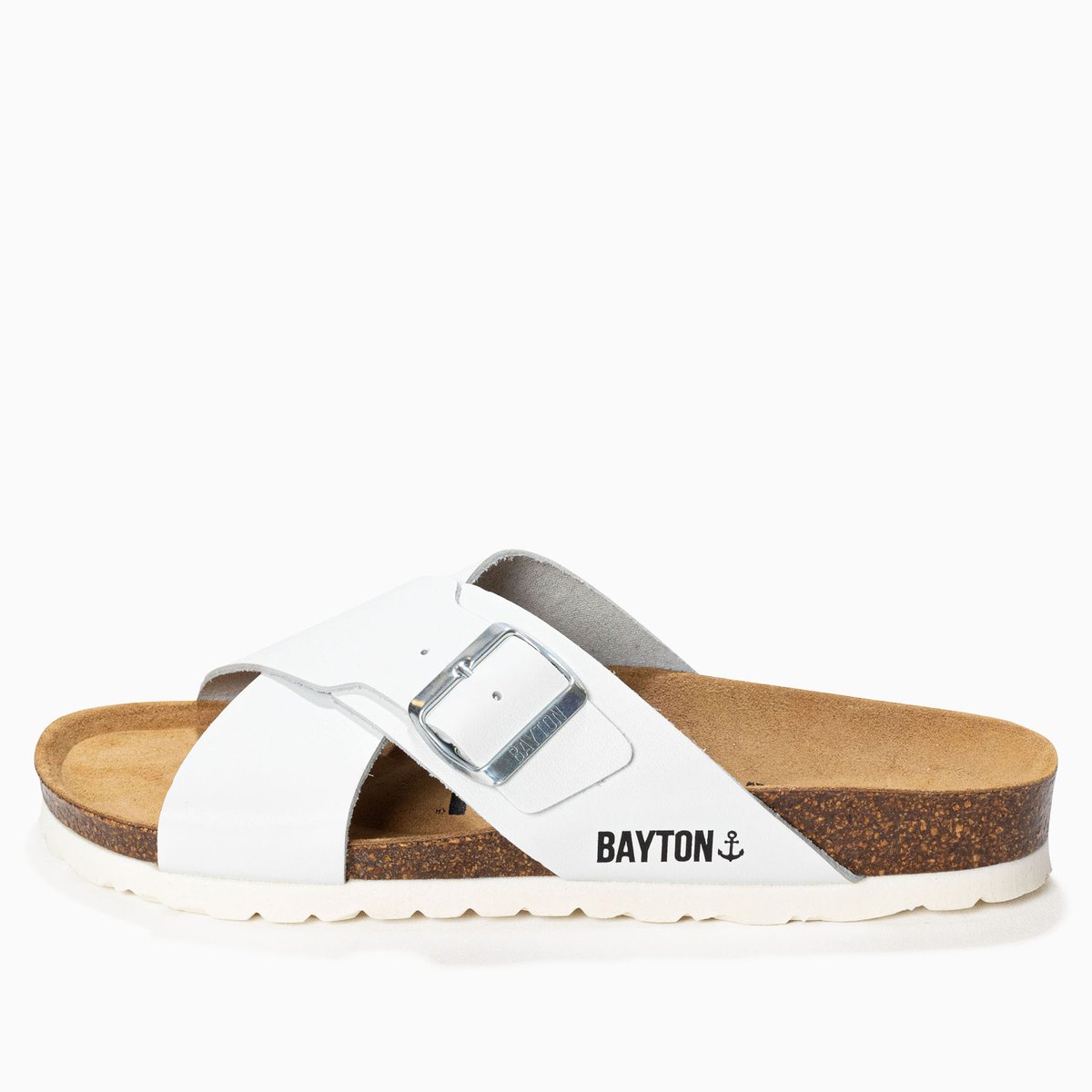 Sandales ERA blanc, BAYTON