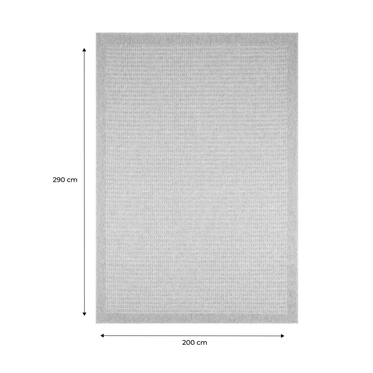 Tapis intérieur rectangulaire bohème FINCH beige, SWEEEK