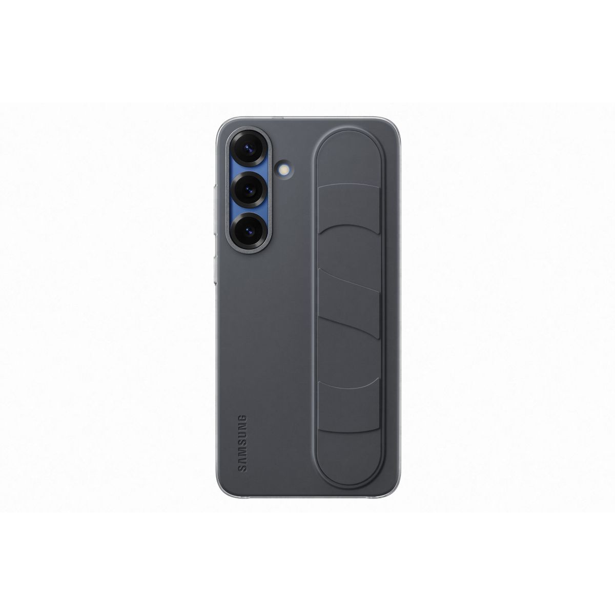 Coque Galaxy S25+ avec lanière Noir couleur unique, SAMSUNG