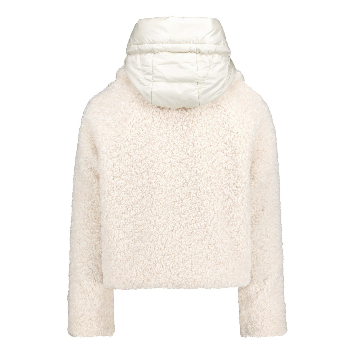 Veste en peluche avec partie veste sans manches amovible gris, AMBER & JUNE