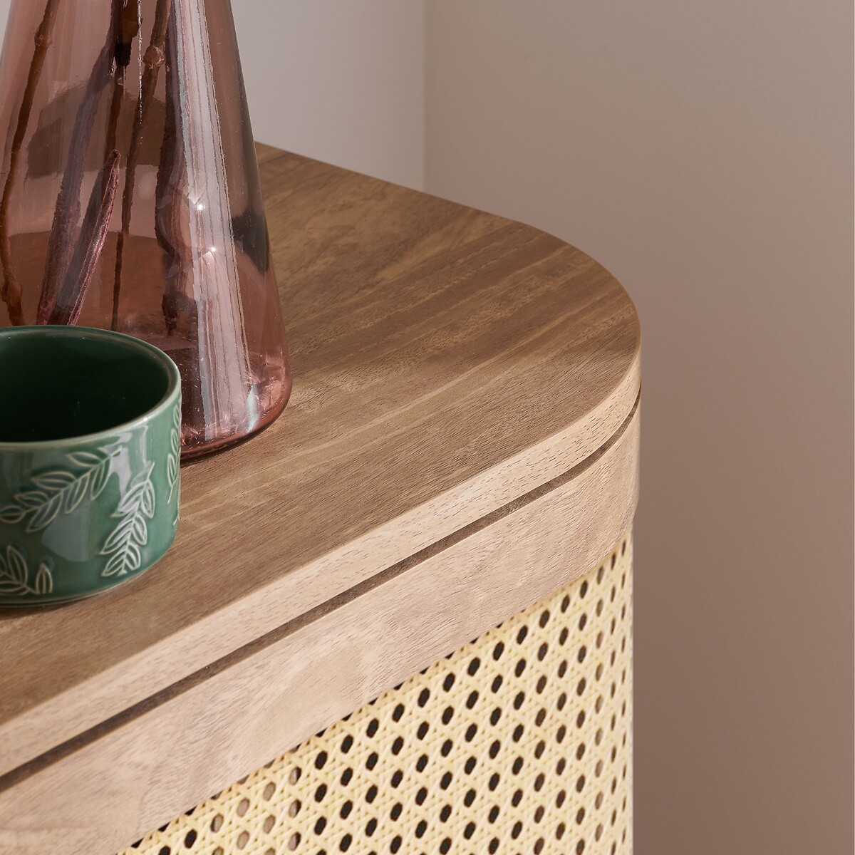 Naya Rattan 2 Door 3 Drawer Sideboard natural oak, SO'HOME