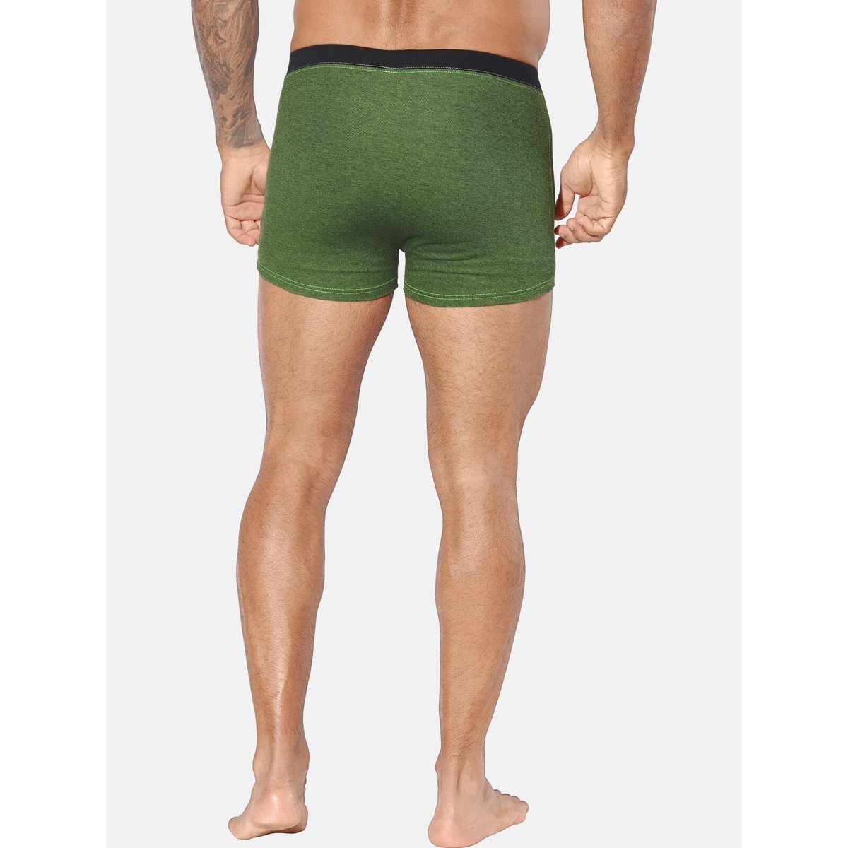 Lot de 2 boxers RUNESTAD noir vert, JAN VANDERSTORM