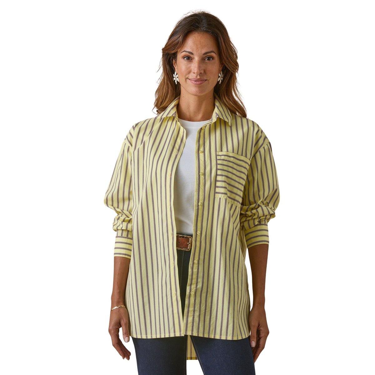 Chemise longue blanc, DAXON