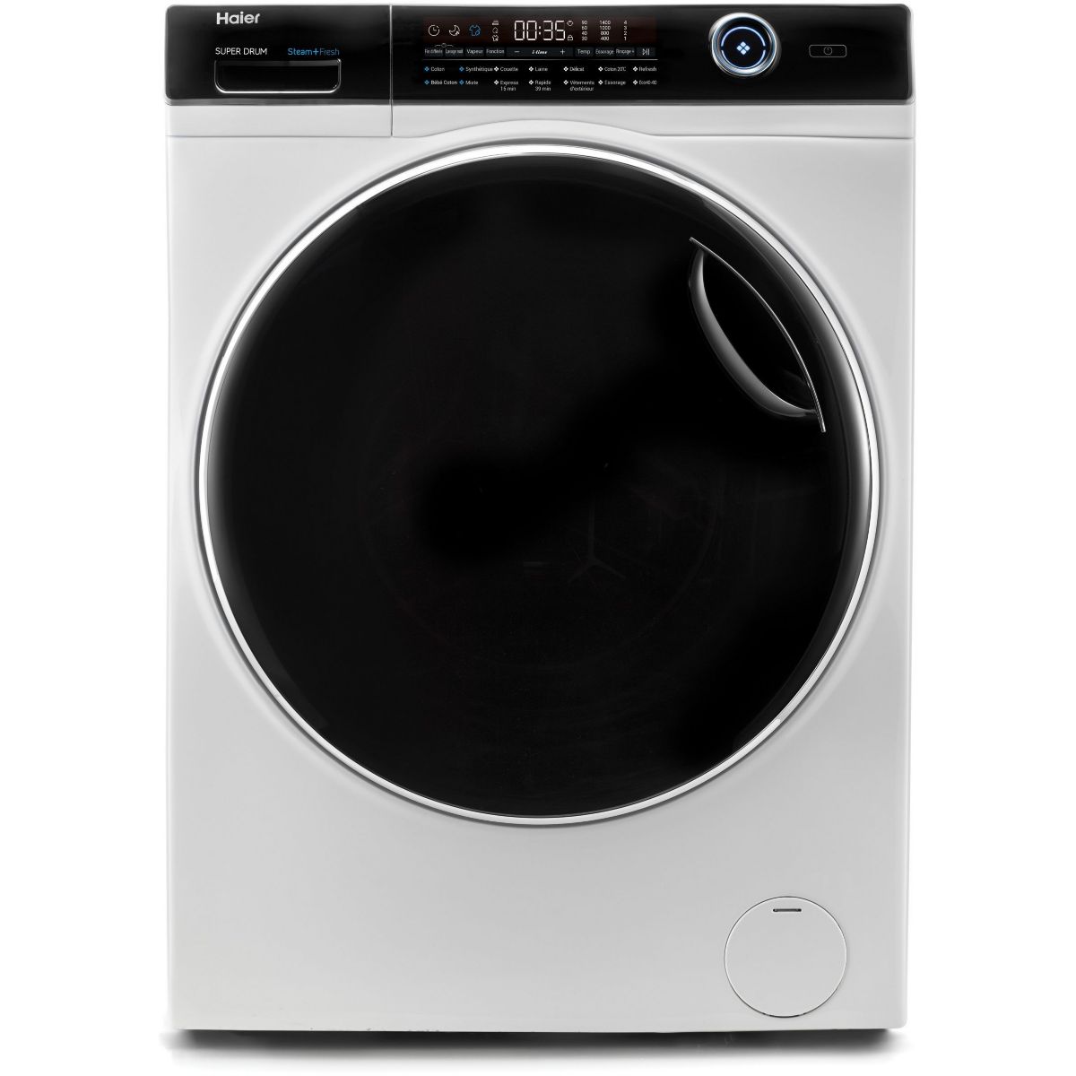 Lave linge hublot HW150-BP14986EFR blanc, HAIER
