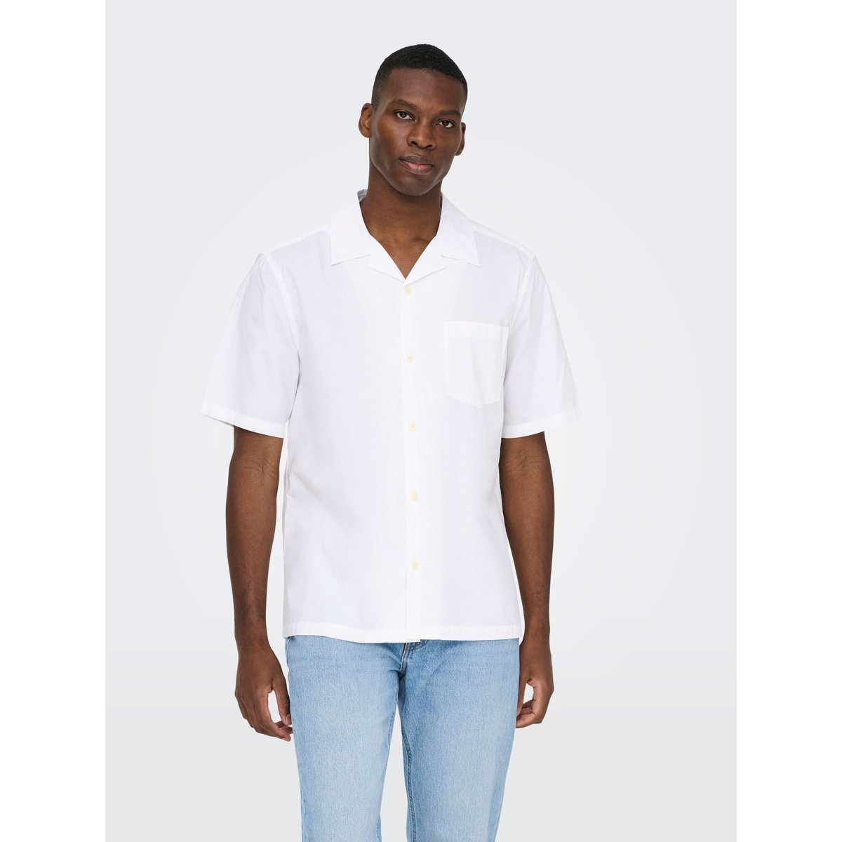 Chemise bright white, ONLY & SONS