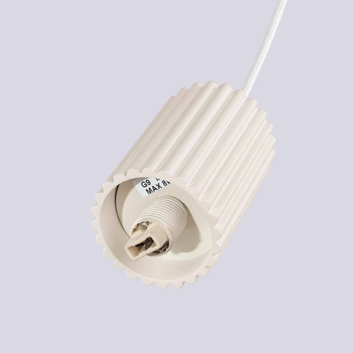Suspension Aluminium Beige G9 2 Halo beige, EDEN