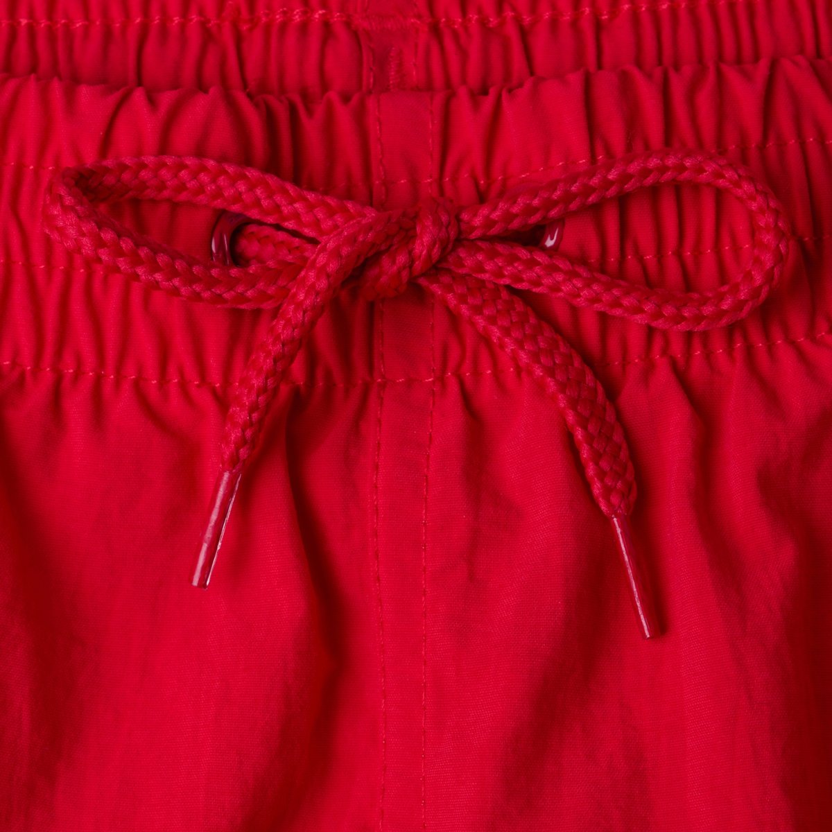 Short de bain à taille élastiquée motif/style logo ESSENTIAL rouge, SPEEDO
