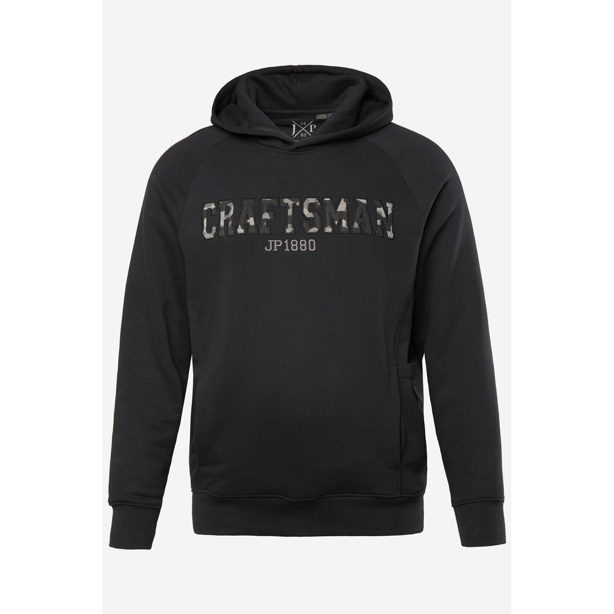 Sweat-shirt à capuche noir, JP1880