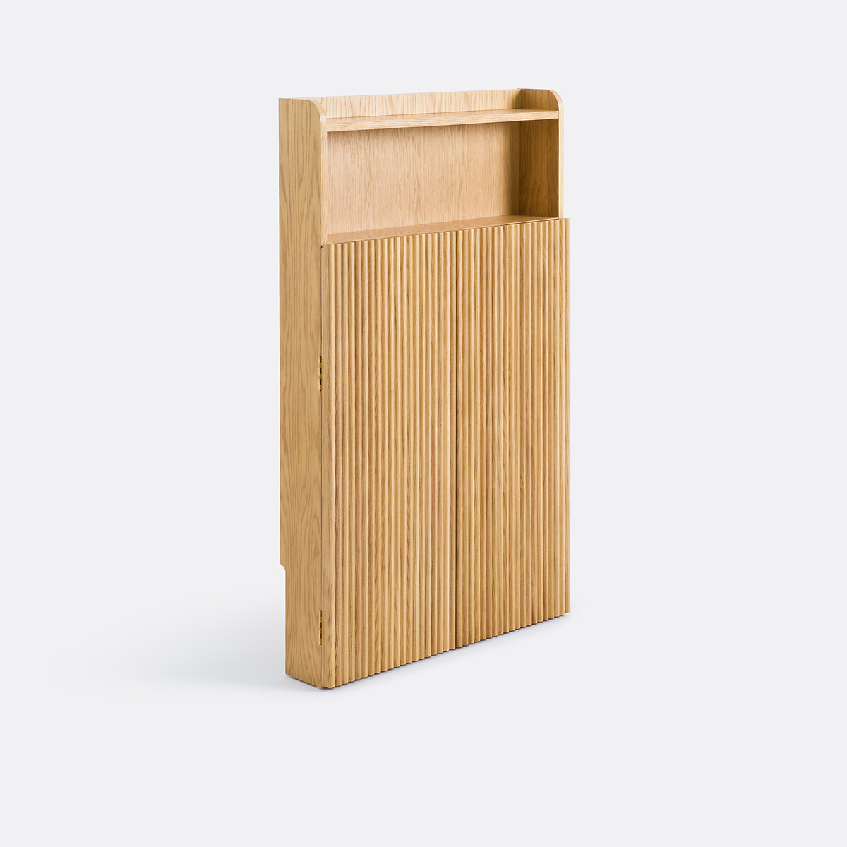 Bureau étagère, Maoro plaqué chêne, LA REDOUTE INTERIEURS