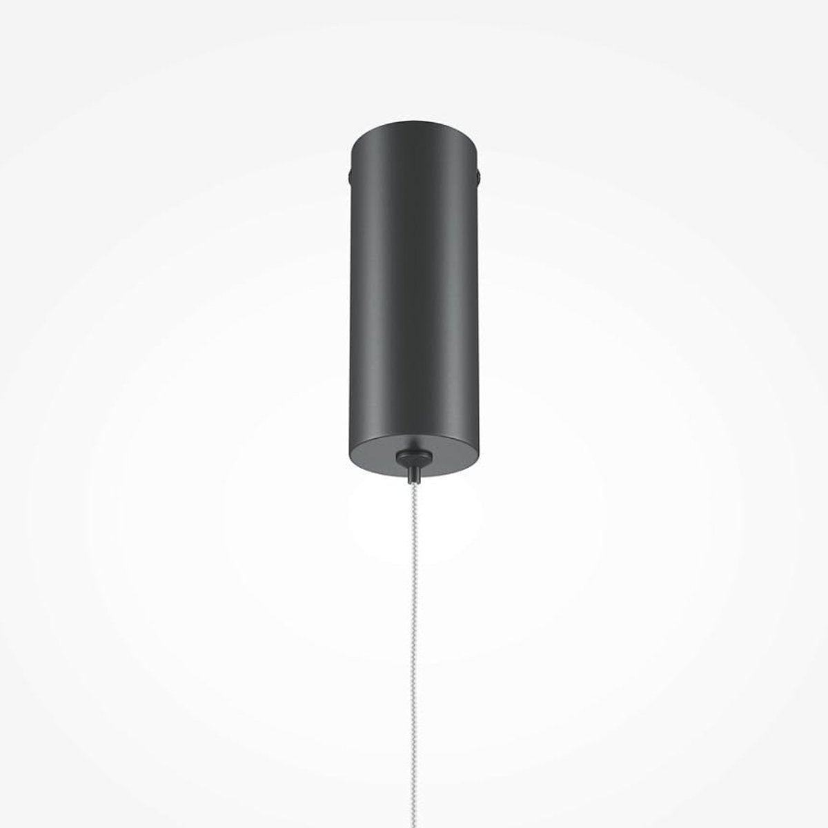 Suspension LED grande tige en métal SALEM noir, PIER IMPORT