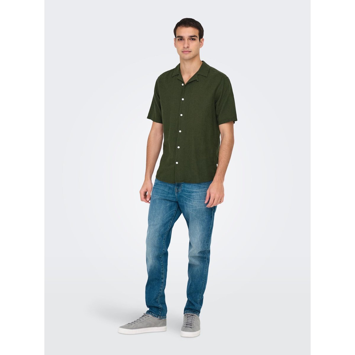 Chemise grise - kambaba, ONLY & SONS