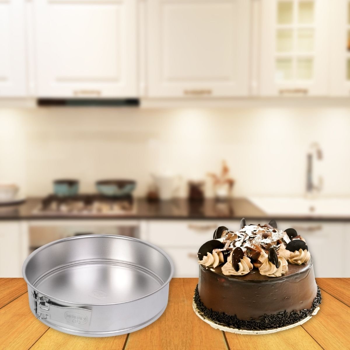 Lot de 2 moules à manqué 26/26 cm en fer CLASSICS gris, DR OETKER