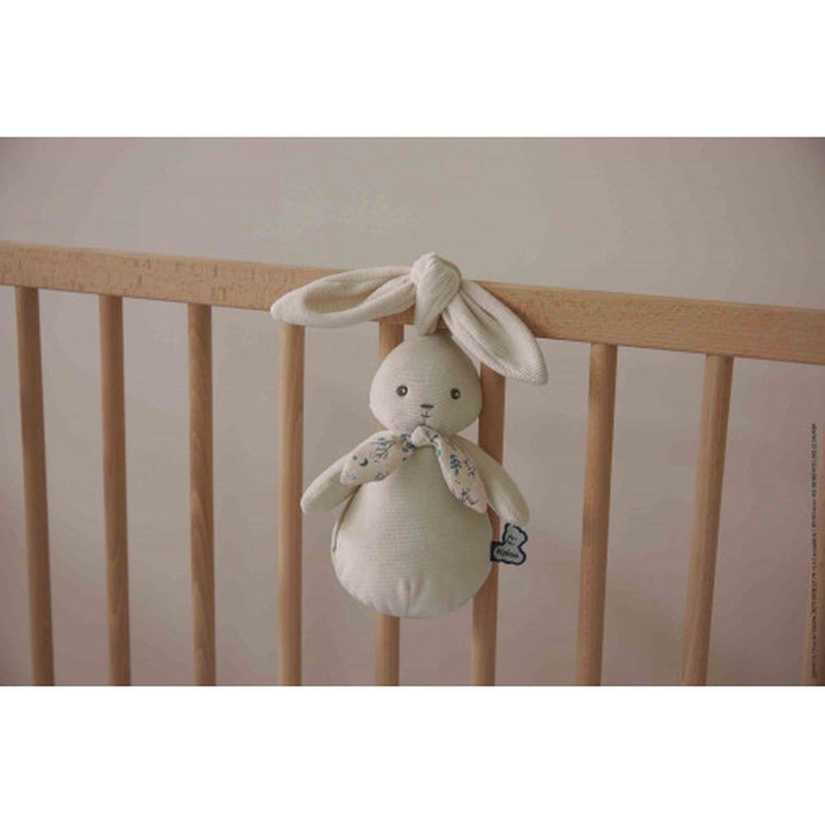 Peluche veilleuse nomade Lapin crème couleur unique, KALOO