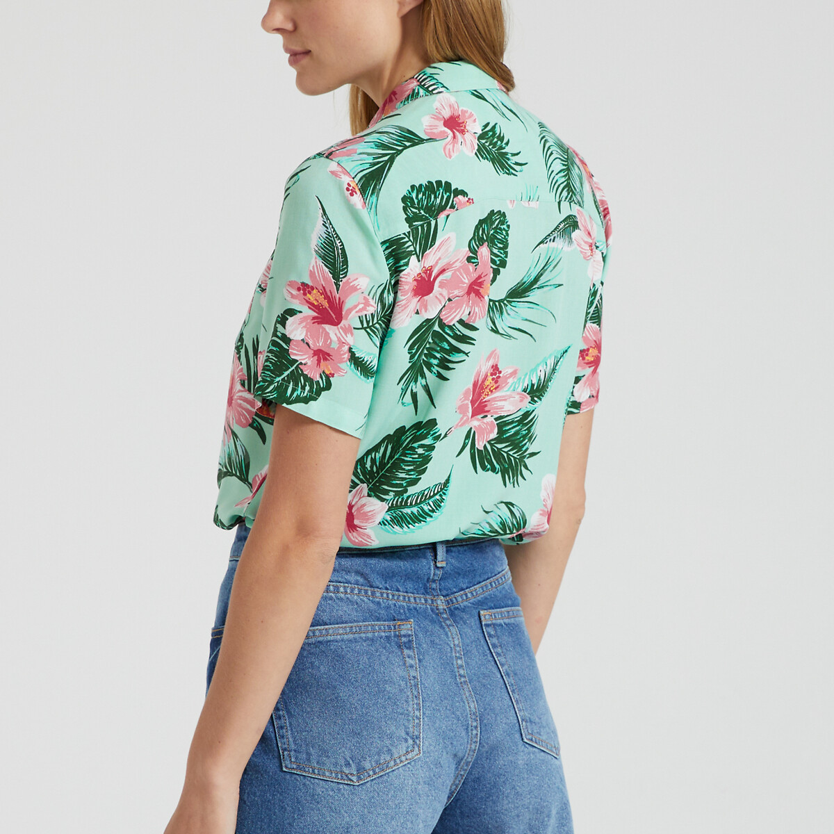 Chemise Beach Resort vert menthe, SUPERDRY