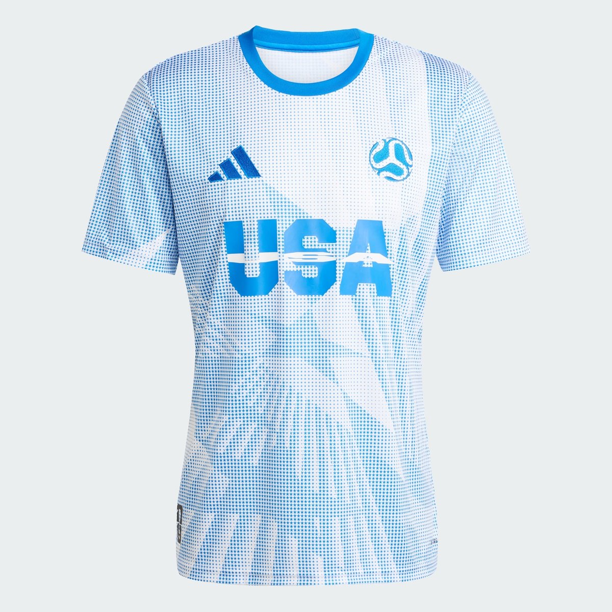 Maillot Usa Maillot Usa white / glow blue, adidas Performance