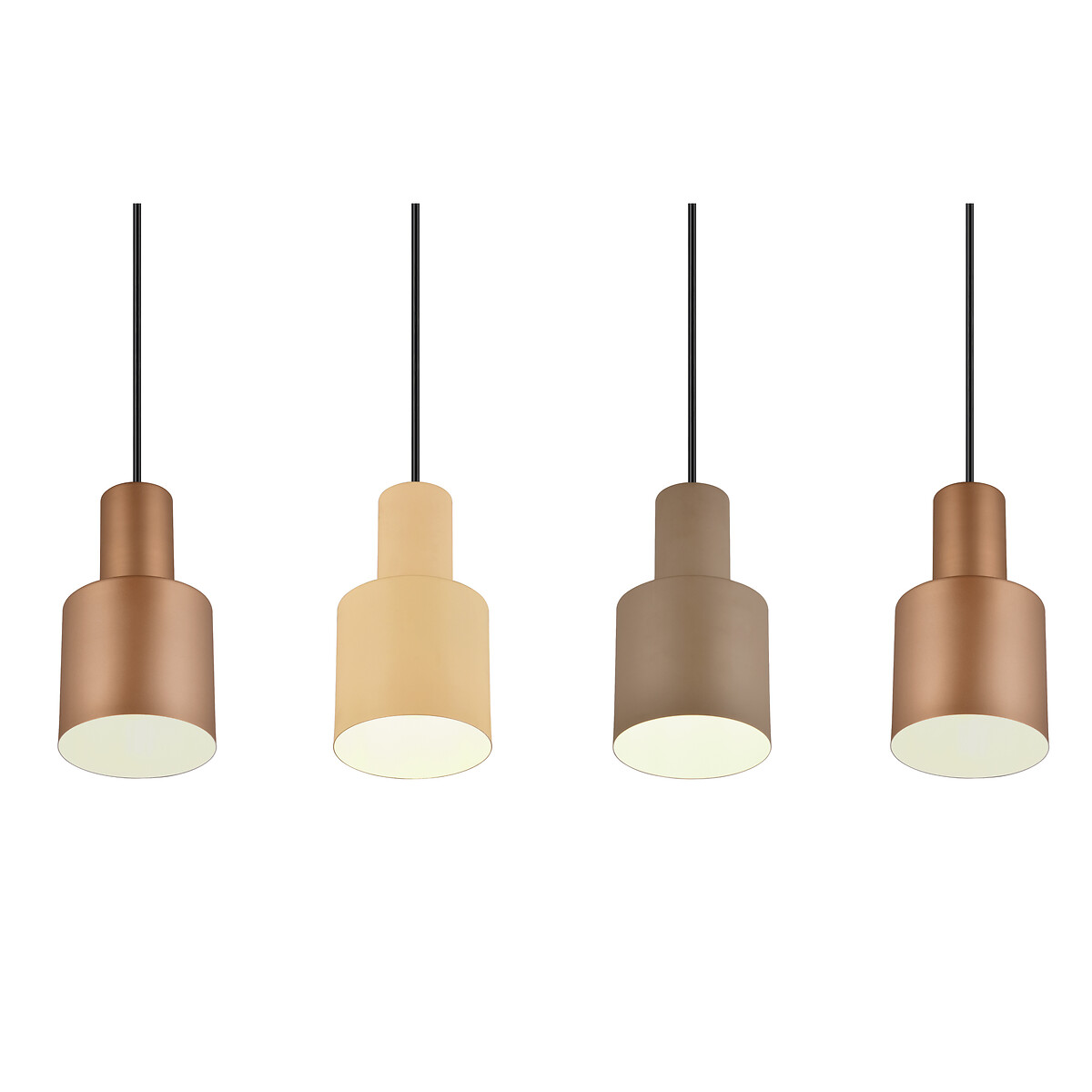 Candeeiro de teto Agudo, TRIO Lighting castanho , TRIO LIGHTING