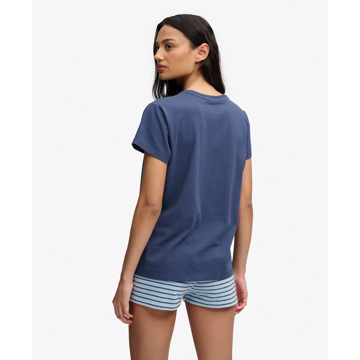 T-shirt Nautical Motif Heritage Coupe Ajustée bleu marine standard, SUPERDRY